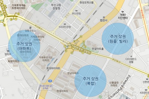 부산지하철 3호선 거제역세권 상권분석보고서